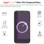 3 Pack Motorola Moto Z3 Verizon Tempered Glass Screen Protector Case Armor