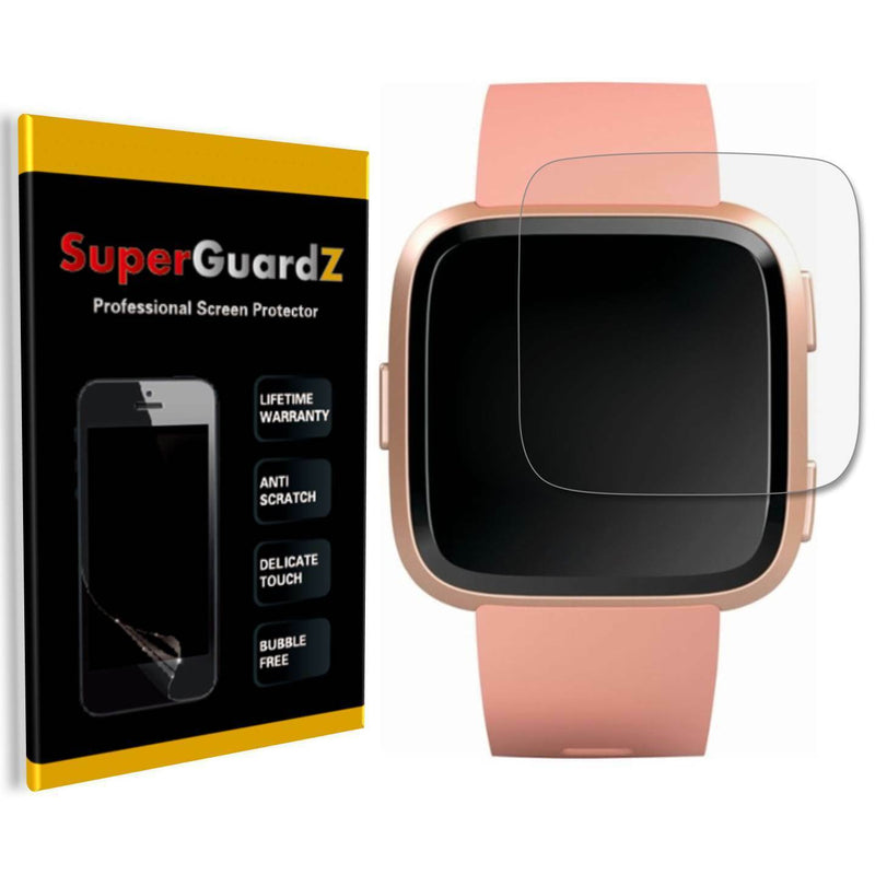8X Superguardz Clear Screen Protector Guard For Fitbit Versa Lite Version