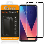 2 Pack 3D Curved Full Cover Tempered Glass Screen Protector Guard For Lg V30