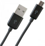 10X 3Ft Micro Usb Data Charger Cable For Samsung Galaxy Lg Amazon Kindle Black