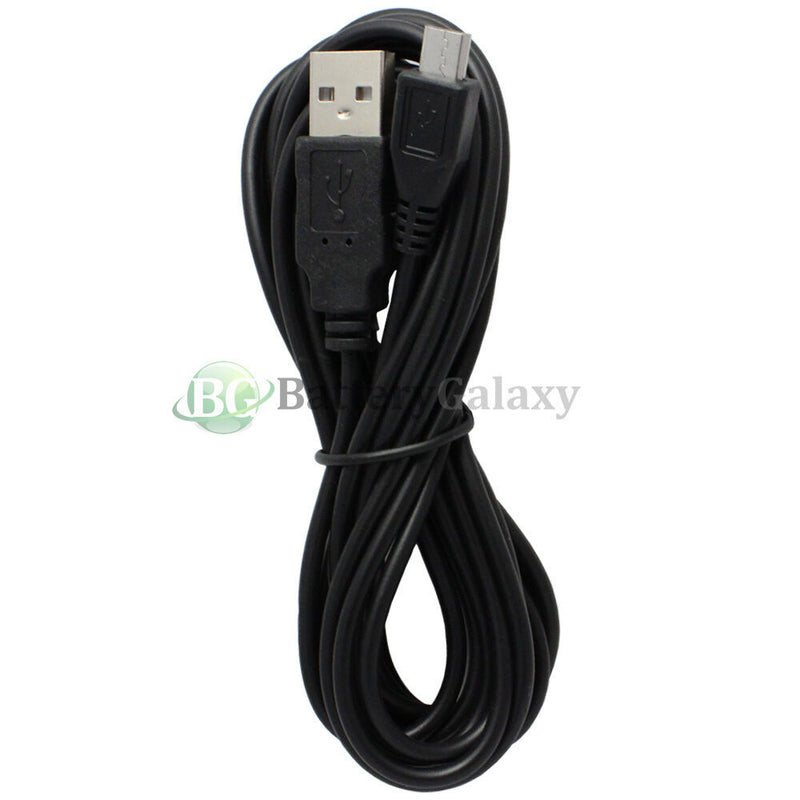 10Ft Micro Usb Charger Cable Cord For Phone Samsung Galaxy S5 S6 Edge Core Prime