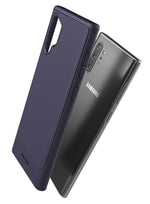 For Samsung Galaxy Note 10 Plus Thin Case Slim Flexible Grip Phone Cover Purple