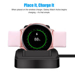Smartwatch Charging Stand Charger Dock Cable For Samsung Galaxy Watch Active 1 2