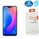 5 Pack Nacodex For Xiaomi Redmi 6 Pro Tempered Glass Screen Protector
