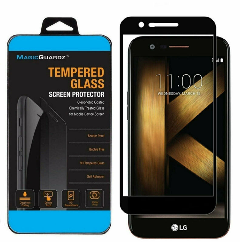 Full Coverage Tempered Glass Screen Protector For Lg K10 2017 Lg K20 Plus