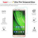 2X Superguardz Tempered Glass Screen Protector For Motorola Moto G6 Play