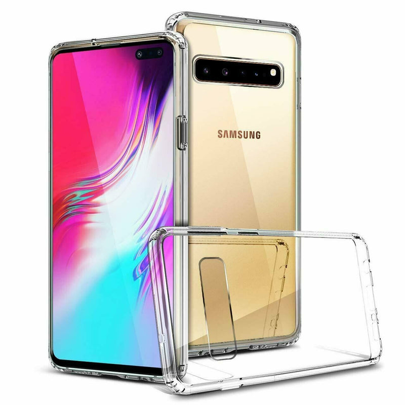 For Samsung Galaxy S10 5G Phone Case Clear Crystal Shockproof Slim Bumper Cover