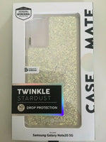 Case Mate Twinkle Stardust Case For Samsung Galaxy Note 20 5G Stardust New