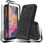 Hatoshi Samsung Galaxy A10E Case With Built In Screen Protector Black