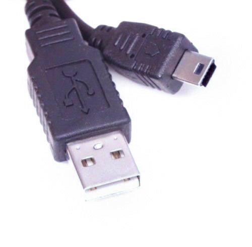 2 Pack Lot Mini Usb To Usb Device Sync Charger Cables For Gps Cellphones Mp3