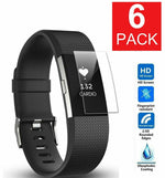 6 Pack Magicshieldz Hd Clear Full Coverage Screen Protector For Fitbit Charge 3