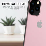 Clear With Black Rim Hybrid Tpu Bumper Phone Case For Apple Iphone 11 Pro Max