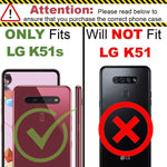 Clear Case For Lg K51S Flexible Slim Fit Tpu Soft Phone Cover