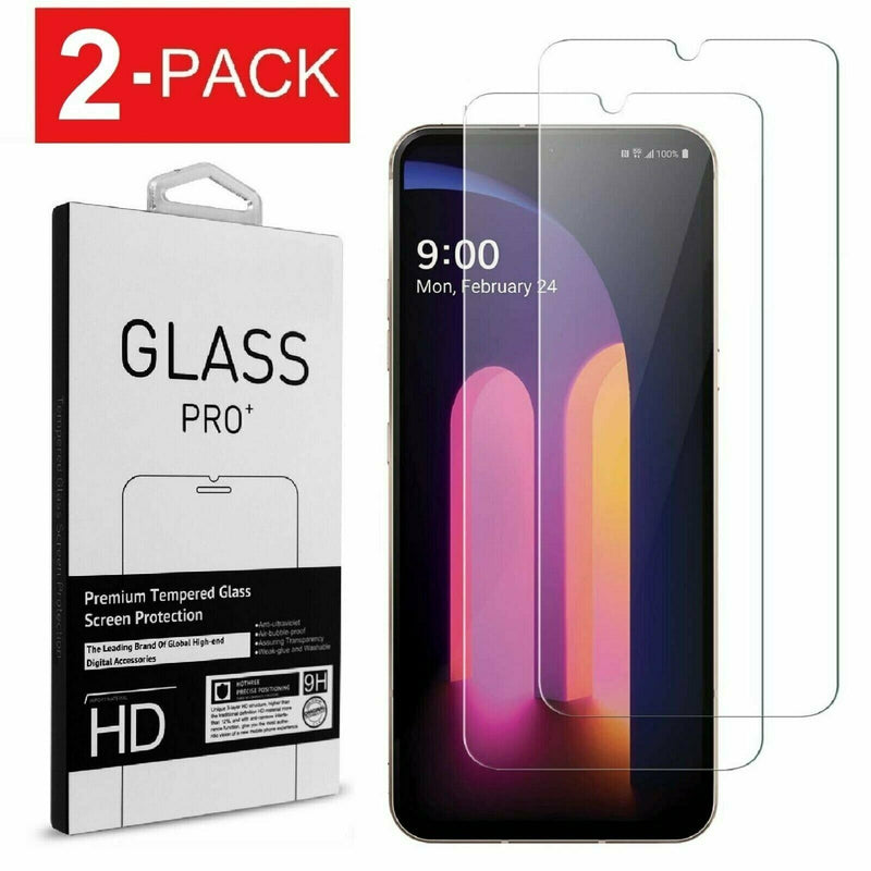 2 Pack Real Tempered Glass Screen Protector Cover For Lg V60 Thinq 5G