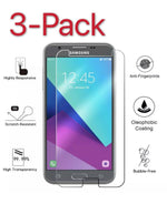 3 Pack For Samsung Galaxy J7 2016 Premium Hd Tempered Glass Screen Protector