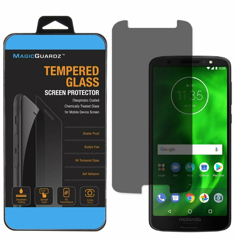 Privacy Anti Spy Tempered Glass Screen Protector For Motorola Moto G6