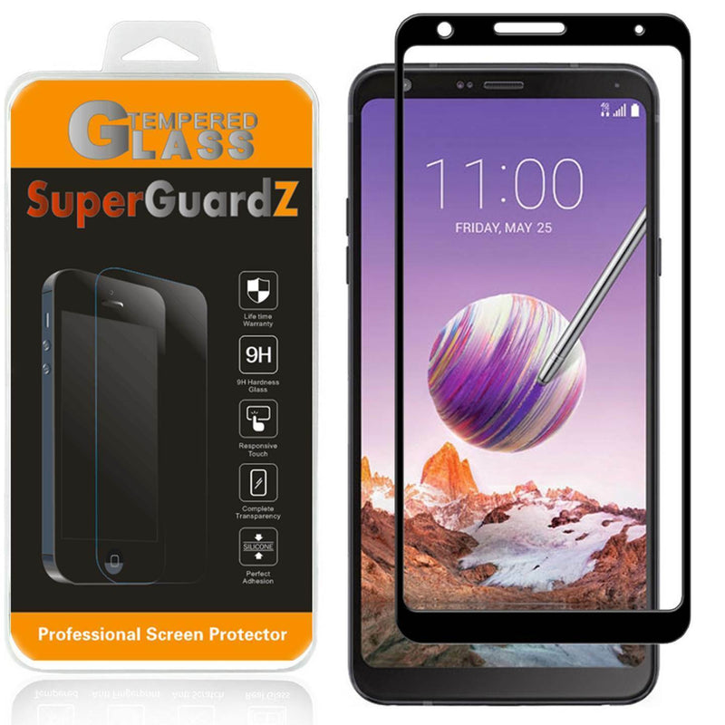 Lg Stylo 4 Plus Superguardz Full Cover Tempered Glass Screen Protector Guard