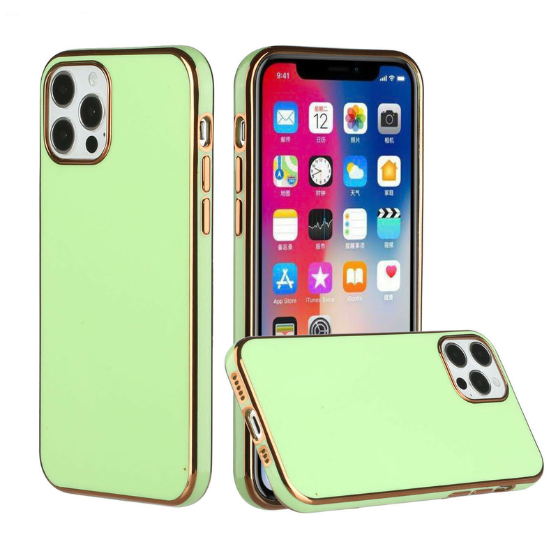 For Apple Iphone 11 Pro Max Xs Max Fashion Solid Color Tpu Case Light Purple