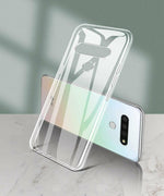 For Lg Stylo 6 Phone Case Shockproof Clear Cover Tempered Glass Screen Protector