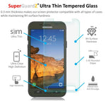 2X Superguardz Tempered Glass Screen Protector For Samsung Galaxy S7 Active