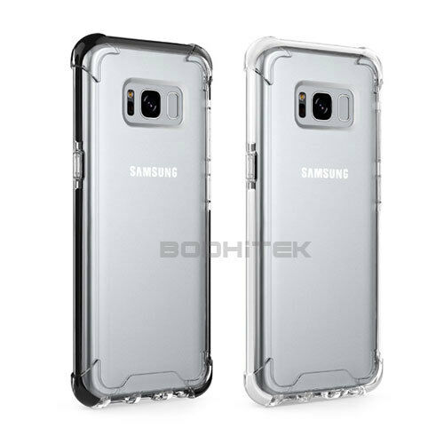 For Samsung Galaxy S8 Clear Cover Shockproof Soft Gel Case