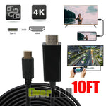 Usb Type C To Hdmi Hdtv Tv Cable Adapter For Samsung Galaxy S10 Note 9 Macbook
