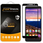 2X Supershieldz Full Cover Tempered Glass Screen Protector For Alcatel Onyx Bk