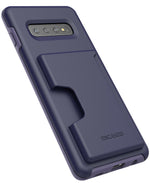 For Samsung Galaxy S10 Wallet Case Slim Credit Card Id Holder Slot Purple