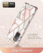 I Blason Cosmo Series Designed For Samsung Galaxy S20 Fe 5G Case 2020 Marble