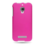Hot Pink Case For Alcatel One Touch Fierce 7024W Hard Rubberized Snap On Cover