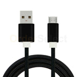 Micro Usb 10 Braided Cable Cord For Phone Alcatel 1X Evolve A30 Fierce Avalon V