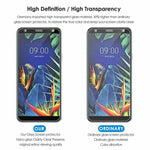 2 Pack Premium Tempered Glass Screen Protector For Lg K40 K12 Plus X4 2020
