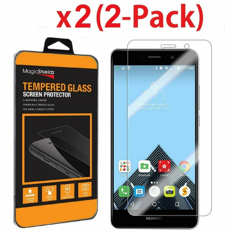 2 Pack Real Tempered Glass Screen Protector Cover For Huawei Ascend Xt2