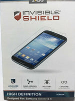 Zagg Invisible Shield High Definition For Samsung Galaxy S4 Screen New