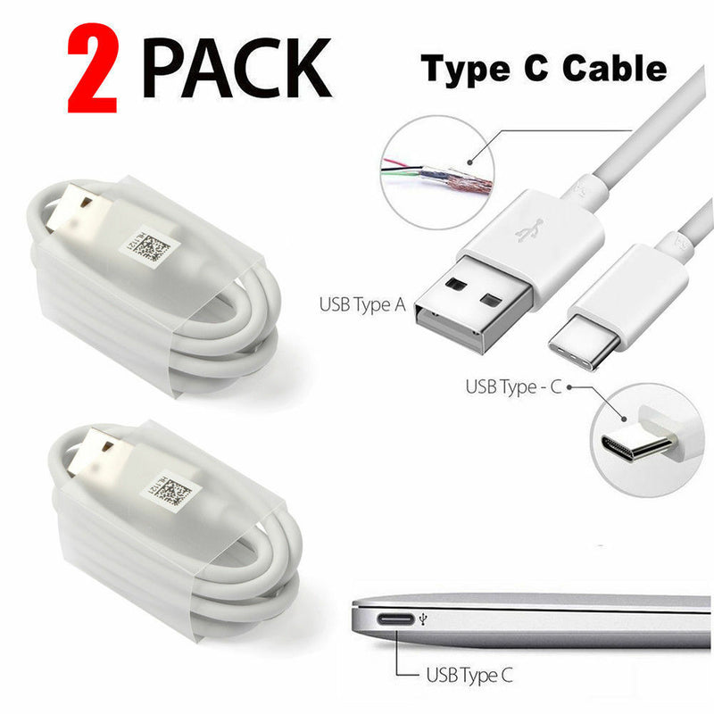 2X For Samsung Oem Spec Usb C Type C Cable Fast Charging Cord Galaxy S8 Note Lg