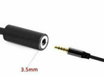 Universal Usb Type C To 3 5Mm Aux Headphone Adapter Jack Cable For Android Black