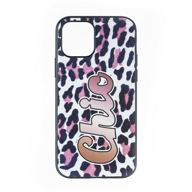 For Iphone 12 Pro Max 6 7 Kaseault Pu Leather Fashion Case Chic Animal Print