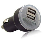 For Samsung Galaxy S2 S3 S4 Note 2 Amp Dual Port Usb Car Charger Cable