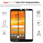 2 Pack Full Cover Tempered Glass Screen Protector For Motorola Moto E5 Supra