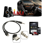 Micro Usb Male To 3 5Mm 4 Pole Trrs Male Car Aux Audio Coiled Spiral Cable