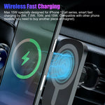 Wireless Car Fast Charger Magnetic Phone Mount Holder For Iphone 12 Pro Max Mini