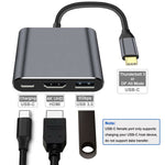 Type C Usb 3 1 To Usb C 4K Hdmi Hdtv Usb C Adapter Converter For Macbook Android