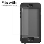 For Iphone 6 Plus Lifeproof Nuud Case Tempered Glass Screen Protector