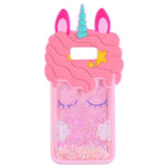 Topsz Quicksand Unicorn Pink Case For Samsung Galaxy S6 S7 Silicone 3D
