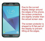 For Galaxy J7 2017 J7 Perx J7 V J7 Sky Pro Tempered Glass Screen Protector