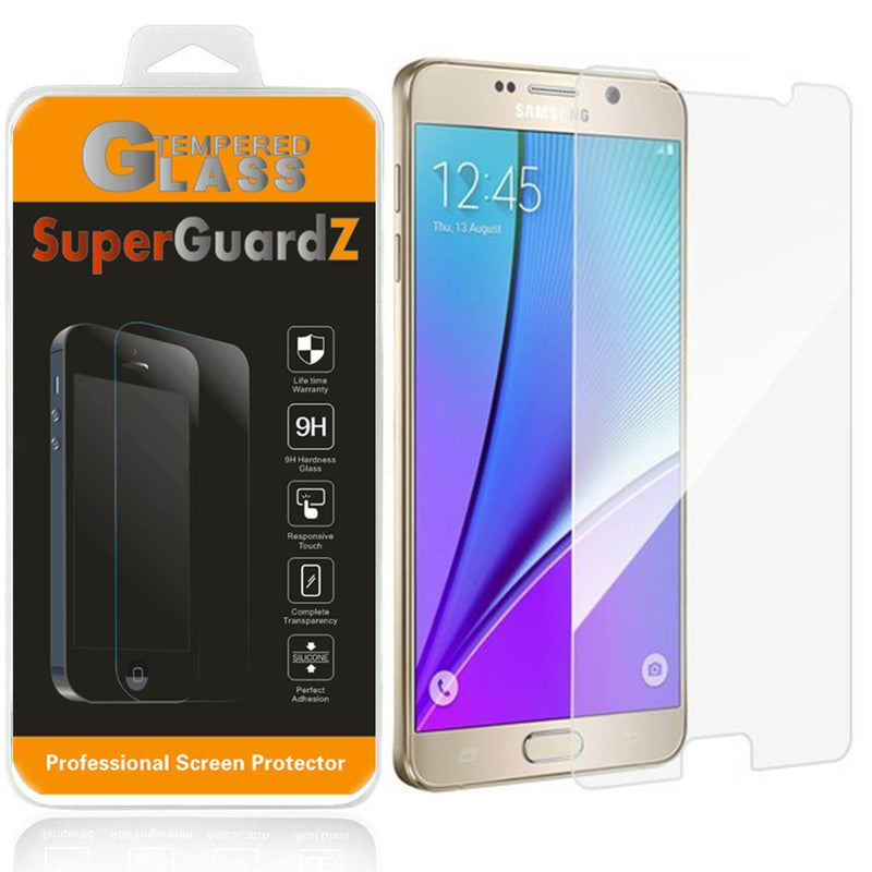 Superguardz Tempered Glass Screen Protector Shield For Samsung Galaxy Note 5