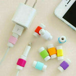 10 Pcs Protective Charging Charger Cable Protector Cord Saver For Universal