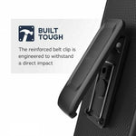 For Samsung Galaxy Note 10 Belt Clip Case W Kickstand Clear Cover W Holster