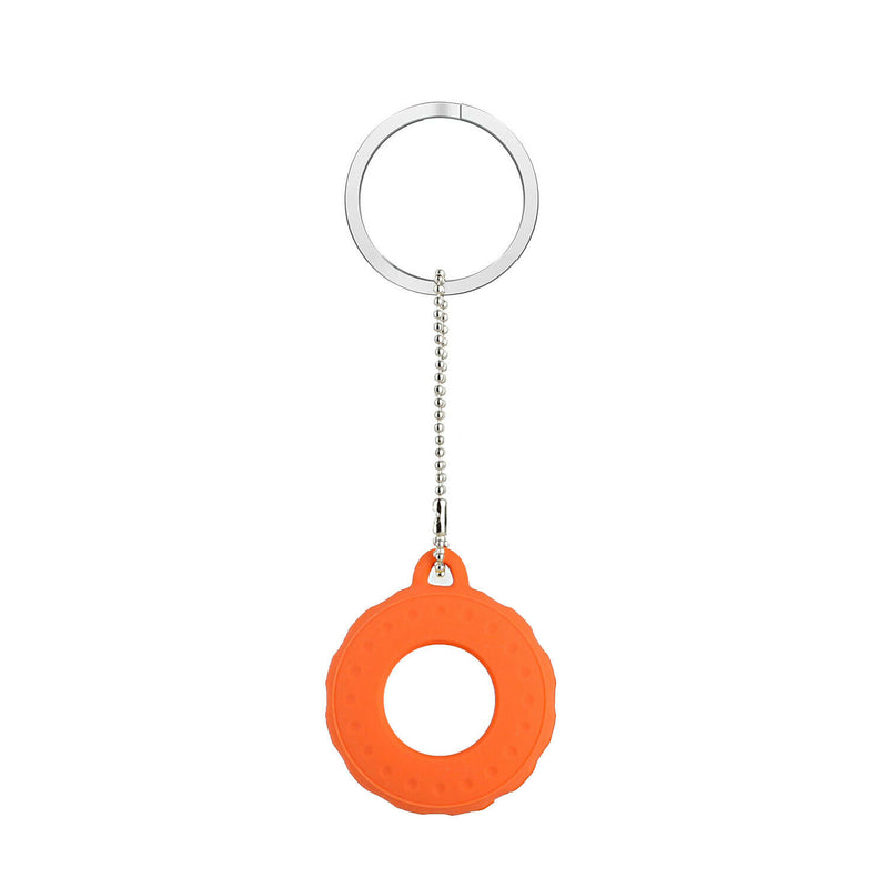 Dot Design Air Tag Premium Silicone Case Cover Orange