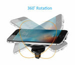 Car Wireless Charger Magnetic Holder Charging Cell Phone Dash Mount For Samsung
